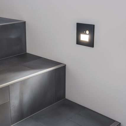LED Staircase light with a motion sensor LED/1,5W/230V 3000K/4000K/6500K