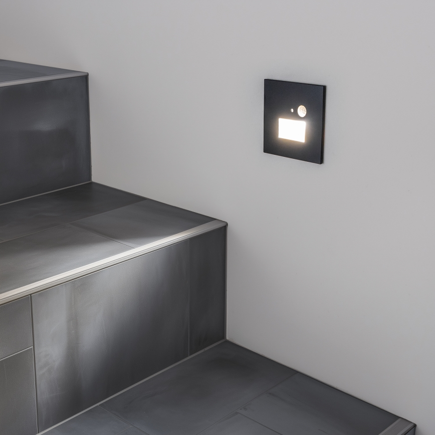 LED Staircase light with a motion sensor LED/1,5W/230V 3000K/4000K/6500K