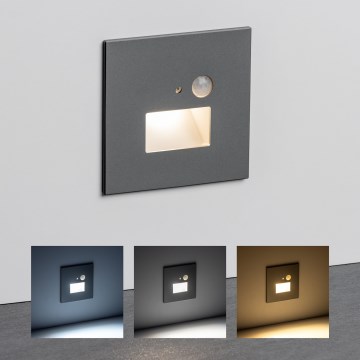 LED Staircase light with a motion sensor LED/1,5W/230V 3000K/4000K/6500K