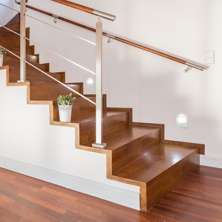 LED Staircase light with a motion sensor LED/3W/230V 4000K white