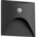 LED Staircase Light with Motion and Dusk Sensors EXIN LED/2,5W/230V 4000K IP65 Anthracite, Square