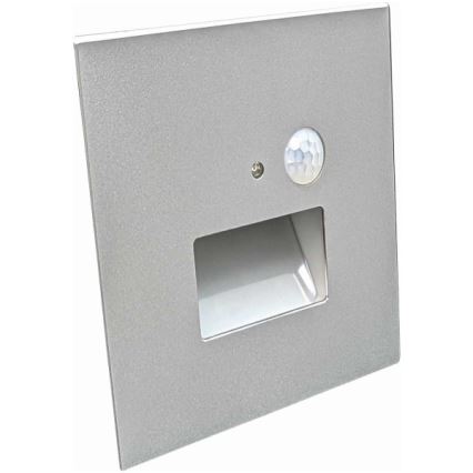 LED staircase light with motion and dusk sensor LED/1.5W/230V 3000/4000/6000K gray