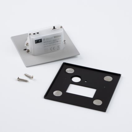 LED Staircase Light with Motion and Dusk Sensor LED/1.5W/230V 3000/4000/6500K Black