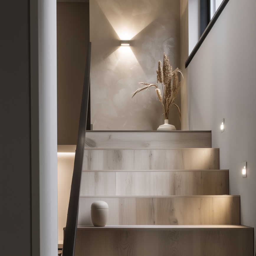 LED Staircase light with motion sensor LED/1,5W/230V 3000K/4000K/6500K