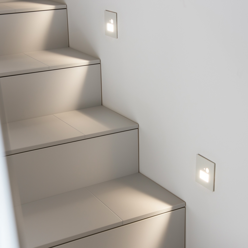 LED Staircase light with motion sensor LED/1,5W/230V 3000K/4000K/6500K