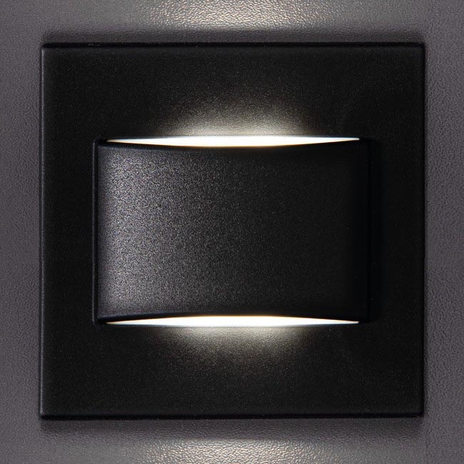 LED Staircase lighting ERINUS LED/1,5W/12V 4000K black