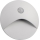 LED staircase luminaire with motion and dusk sensor EXIN LED/2.5W/230V 4000K IP65 white round