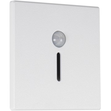 LED staircase luminaire with motion and dusk sensor MAGNIK LED/1,7W/230V 2700/3300/3900/4600/5700K white square