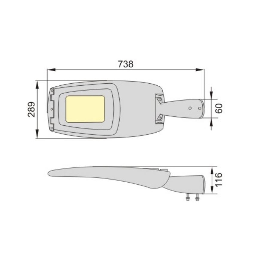 LED Street lamp ADQUEN PLUS LED/100W/230V IP66