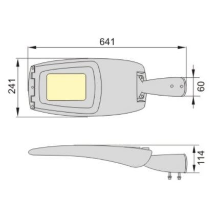 LED Street lamp ADQUEN PLUS LED/80W/230V IP66