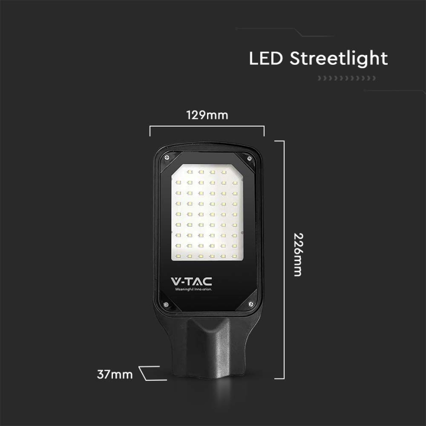 LED Street lamp LED/30W/230V 6500K IP65