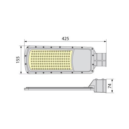 LED Street Lamp NOVUM PLUS LED/100W/230V IP65 4000K