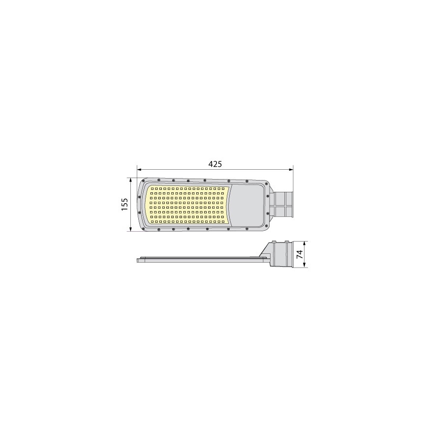 LED Street Lamp NOVUM PLUS LED/100W/230V IP65 4000K