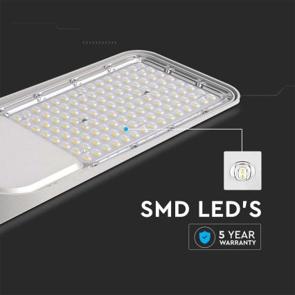LED Street lamp SAMSUNG CHIP LED/50W/230V 4000K IP65 grey