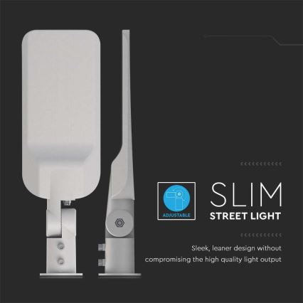 LED Street lamp SAMSUNG CHIP LED/50W/230V 4000K IP65 grey