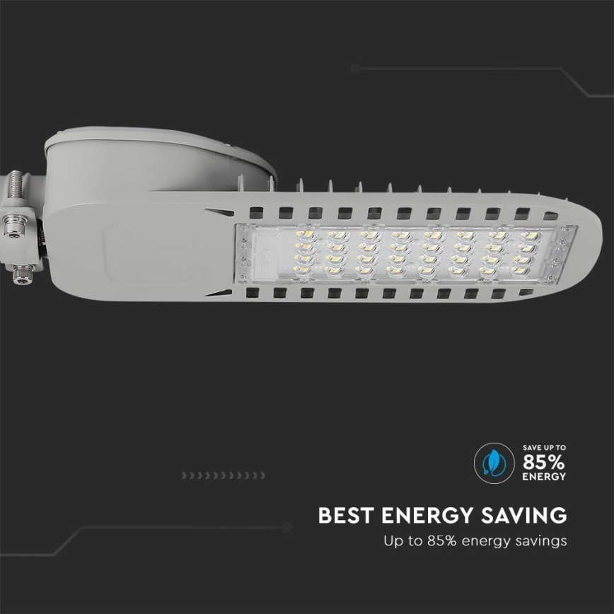 LED Street lamp SAMSUNG CHIP LED/50W/230V 6500K grey