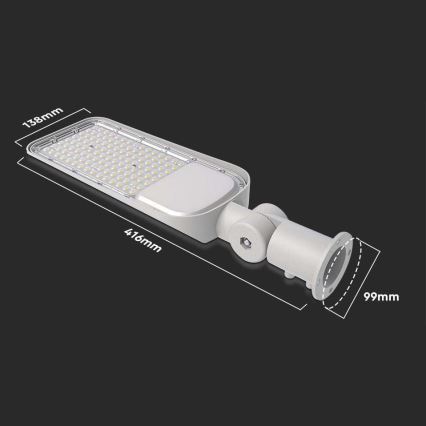LED Street lamp with a sensor SAMSUNG CHIP LED/30W/230V 6500K IP65