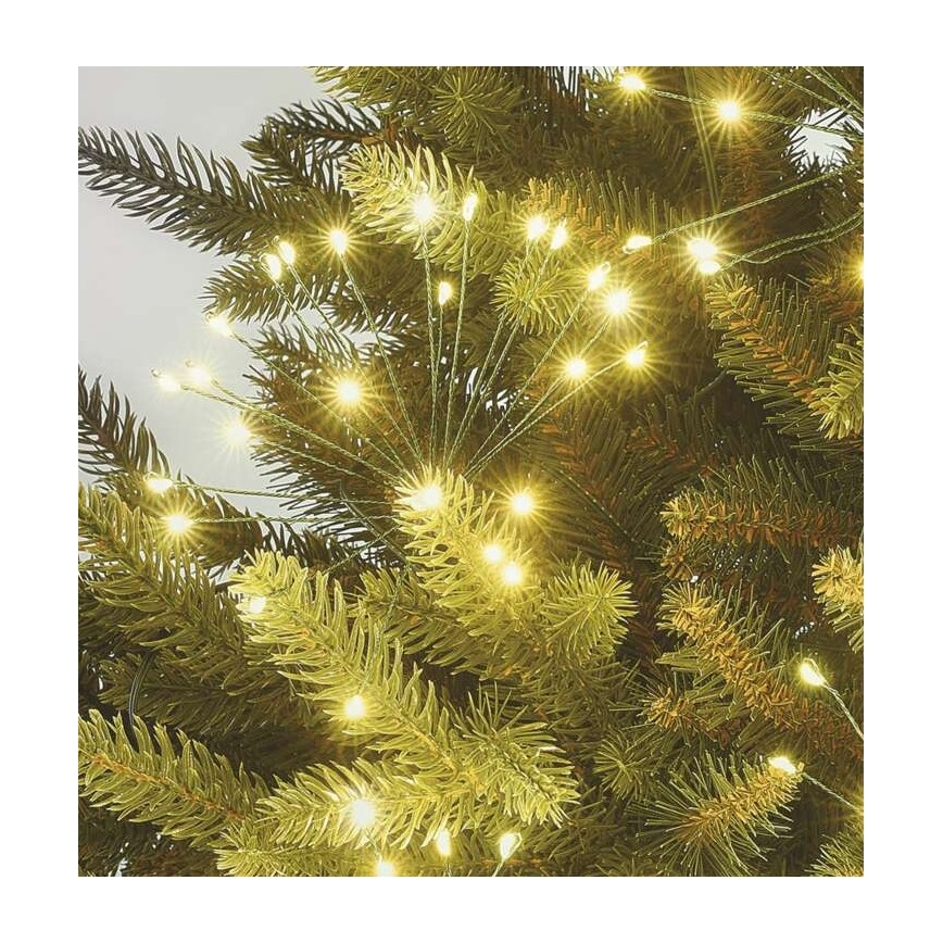 LED string, 300 LEDs, 5.2 + 3 m, warm white