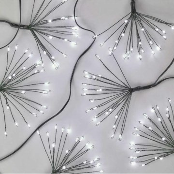 LED string lights 150 LEDs / 5.35 m, cool white