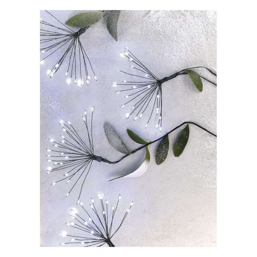 LED string lights 150 LEDs / 5.35 m, cool white