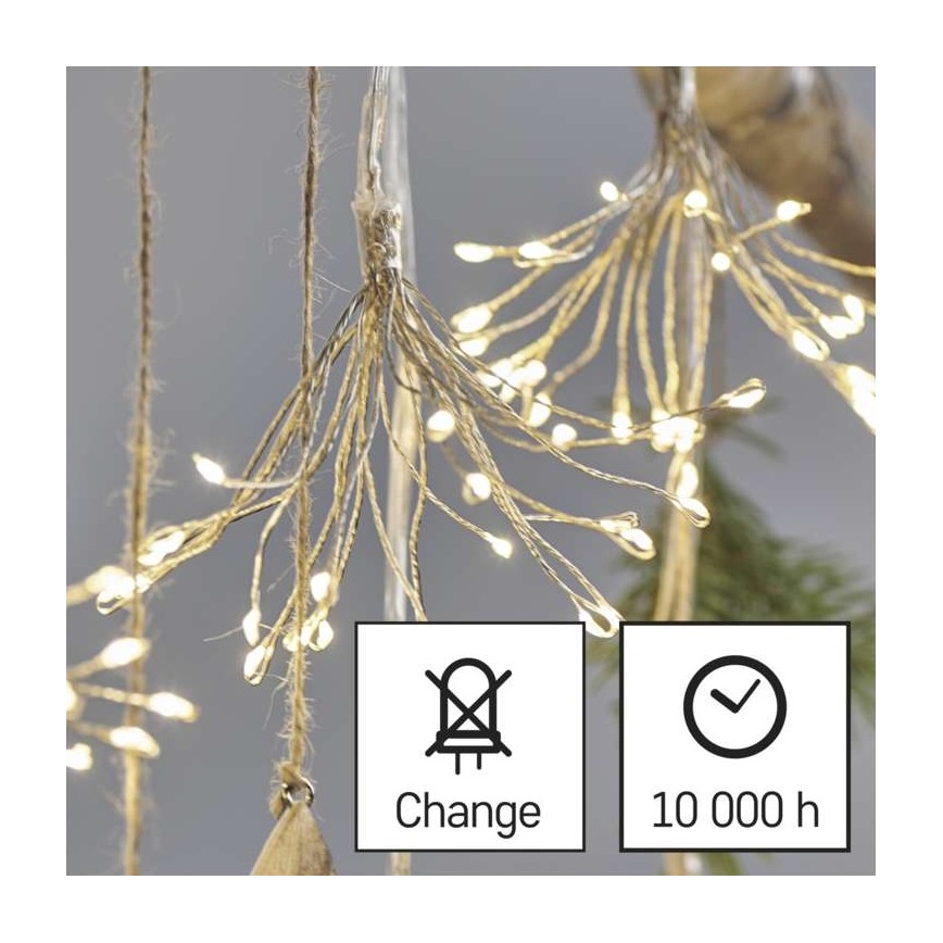 LED  string lights 150xLED/5,35m warm white