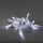 LED string lights 20xLED/2xAA 3.35 m cool white