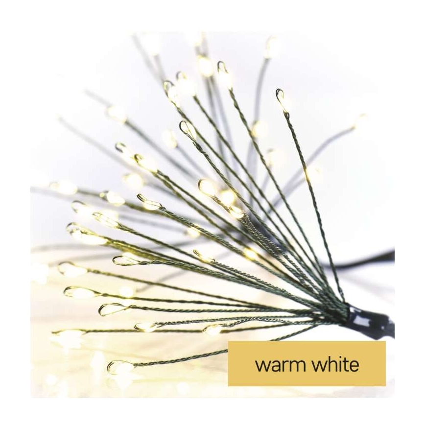 LED string lights, 450 LEDs / 11 m, warm white