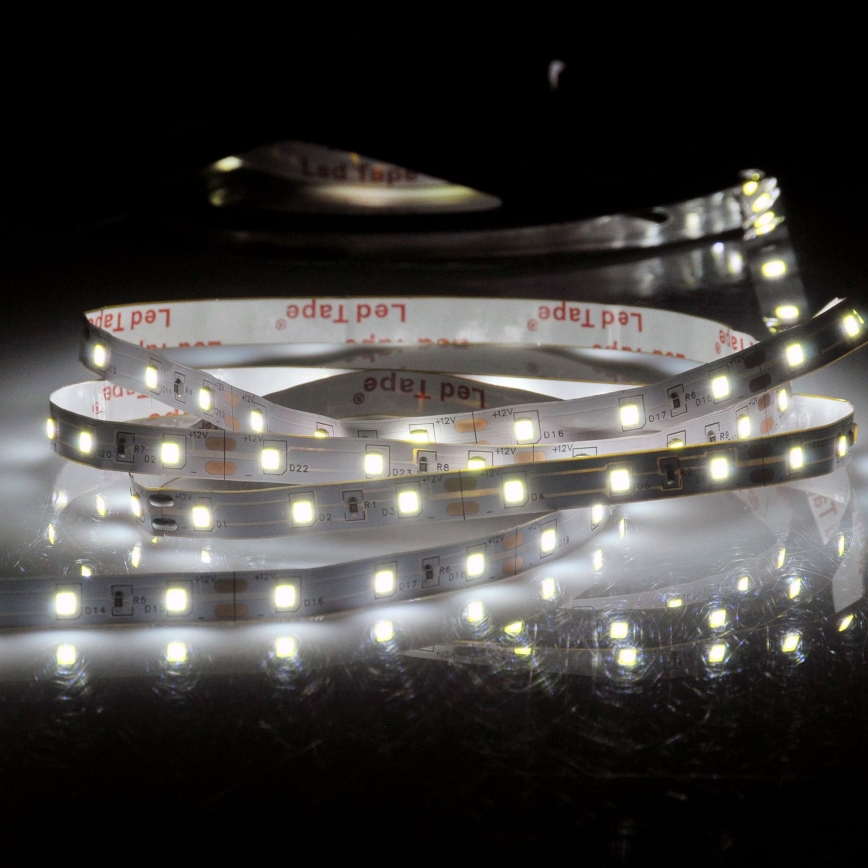 LED Strip 5m LED/10W/12V IP20 6,500K