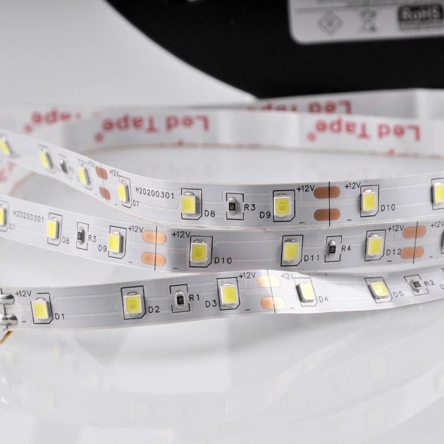 LED Strip 5m LED/10W/12V IP20 6,500K