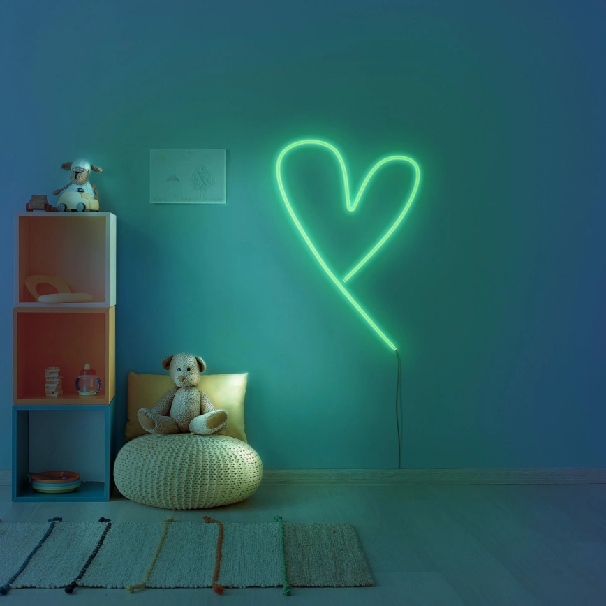 LED Strip NEON 2 m LED/14W/12V IP65 green