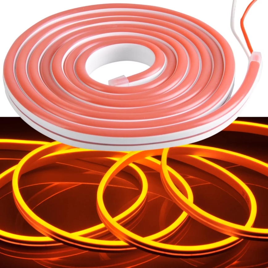 LED Strip NEON 2 m LED/17W/12V IP65 orange