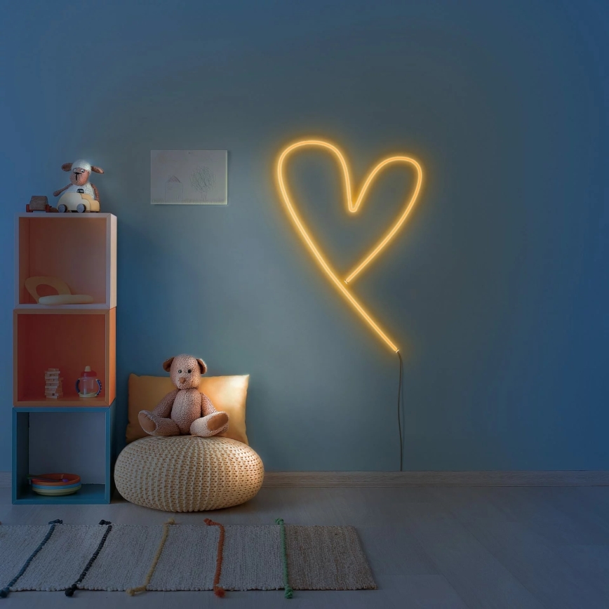 LED Strip NEON 2 m LED/17W/12V IP65 orange