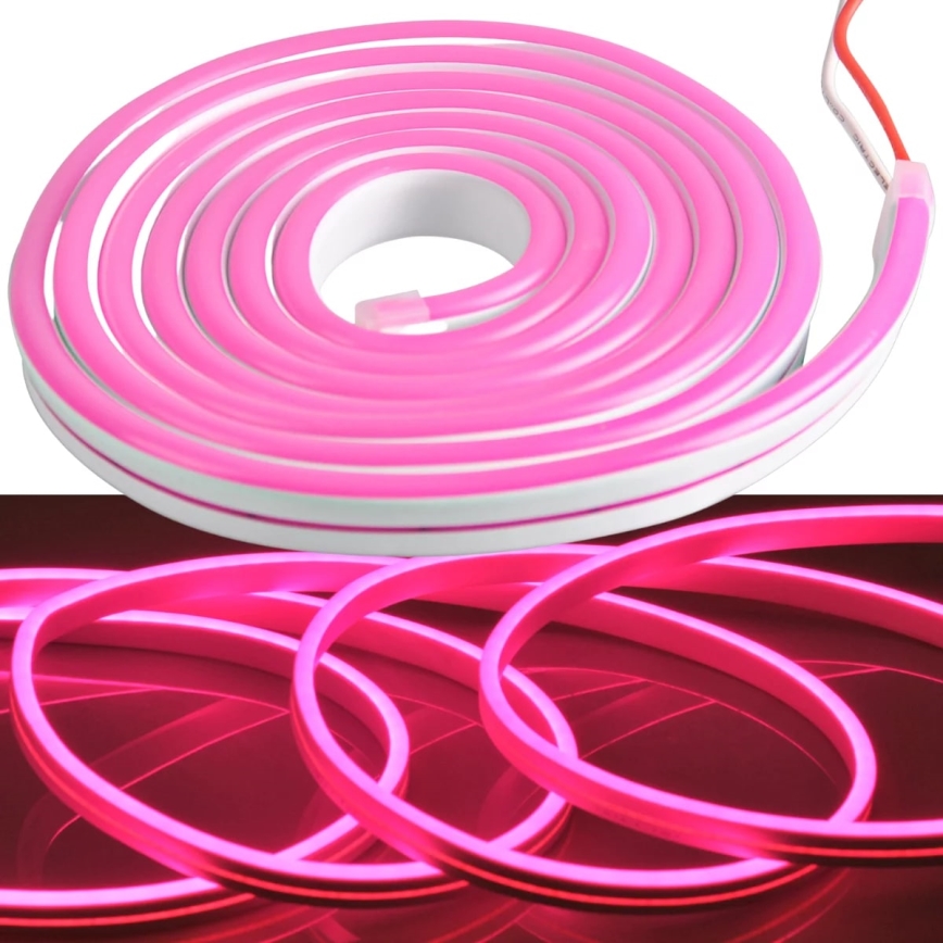 LED Strip NEON 2 m LED/17W/12V IP65 pink