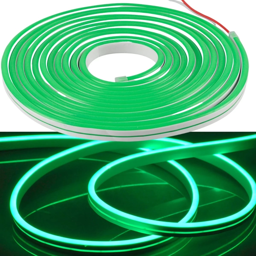LED Strip NEON 5 m LED/23W/12V IP65 green