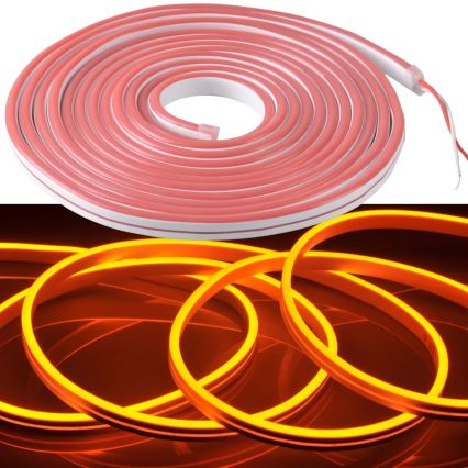 LED Strip NEON 5 m LED/27W/12V IP65 orange