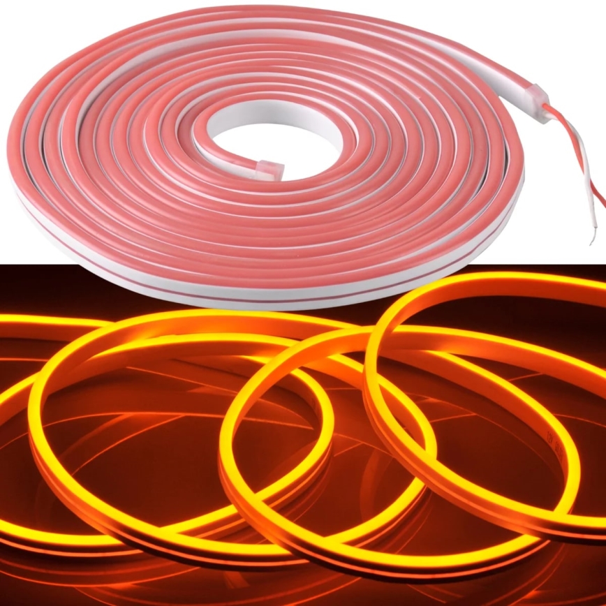 LED Strip NEON 5 m LED/27W/12V IP65 orange