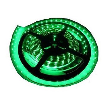 LED strip watertight 5m IP65 green
