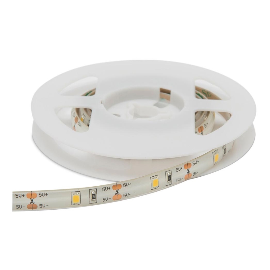 LED Strip with a motion sensor 1m LED/2,4W/6V 4xAAA 3000K