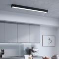 LED Surface-mounted/cable-hung pendant LED/44W/230V 6000K 120 cm black