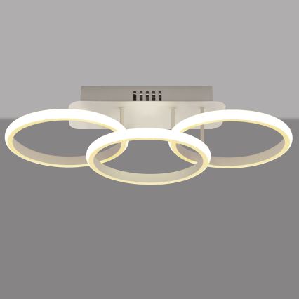 LED Surface-mounted chandelier BARI LED/30W/230V white