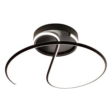 LED Surface-mounted chandelier DELTA LED/30W/230V black