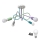 LED Surface-mounted chandelier OXFORD 4xE27/10W/230V