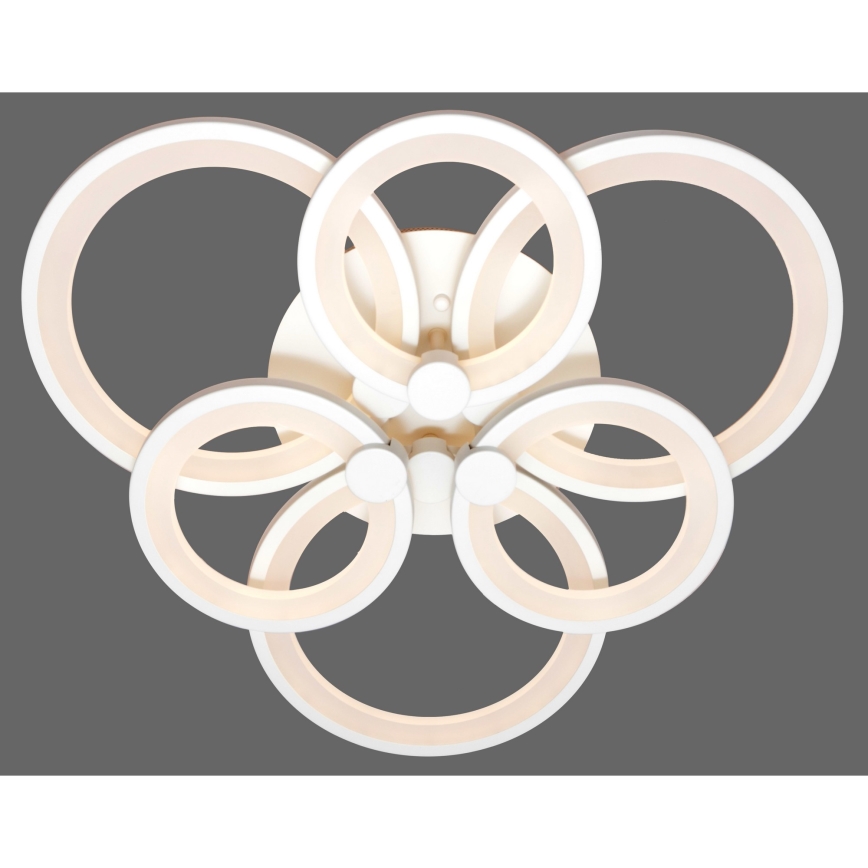 LED Dimmable surface-mounted chandelier SIENA LED/72W/230V white + remote control