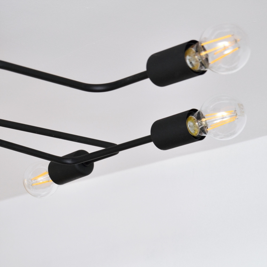 LED Surface-mounted chandelier TUBE 6xE27/15W/230V