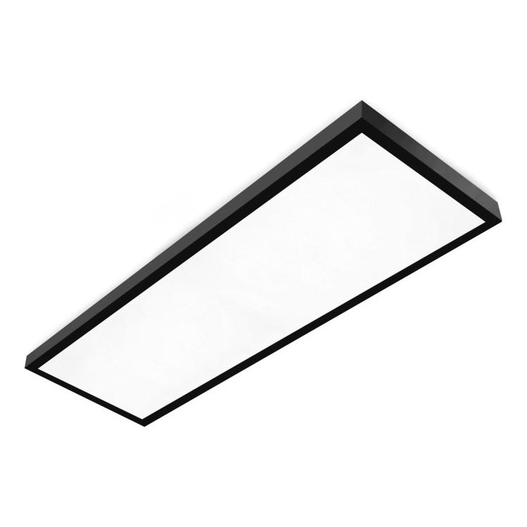 LED Surface-mounted panel BRISBANE LED/36W/230V 4000K 29,5x119 cm black