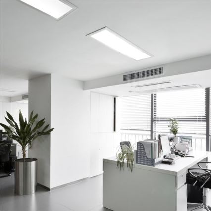 LED Surface-mounted panel BRISBANE LED/36W/230V 4000K 29,5x119 cm white