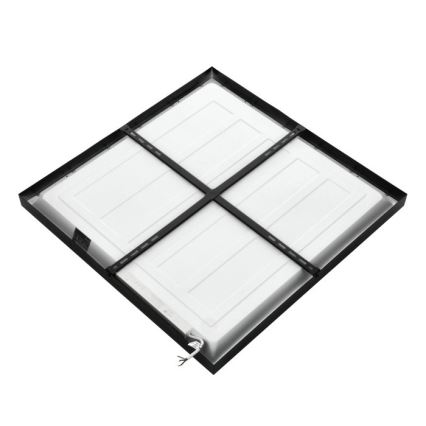 LED Surface-mounted panel BRISBANE LED/36W/230V 4000K 59,5x59,5 cm black