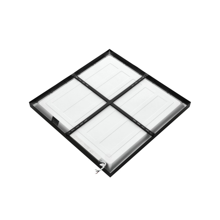 LED Surface-mounted panel BRISBANE LED/36W/230V 4000K 59,5x59,5 cm black