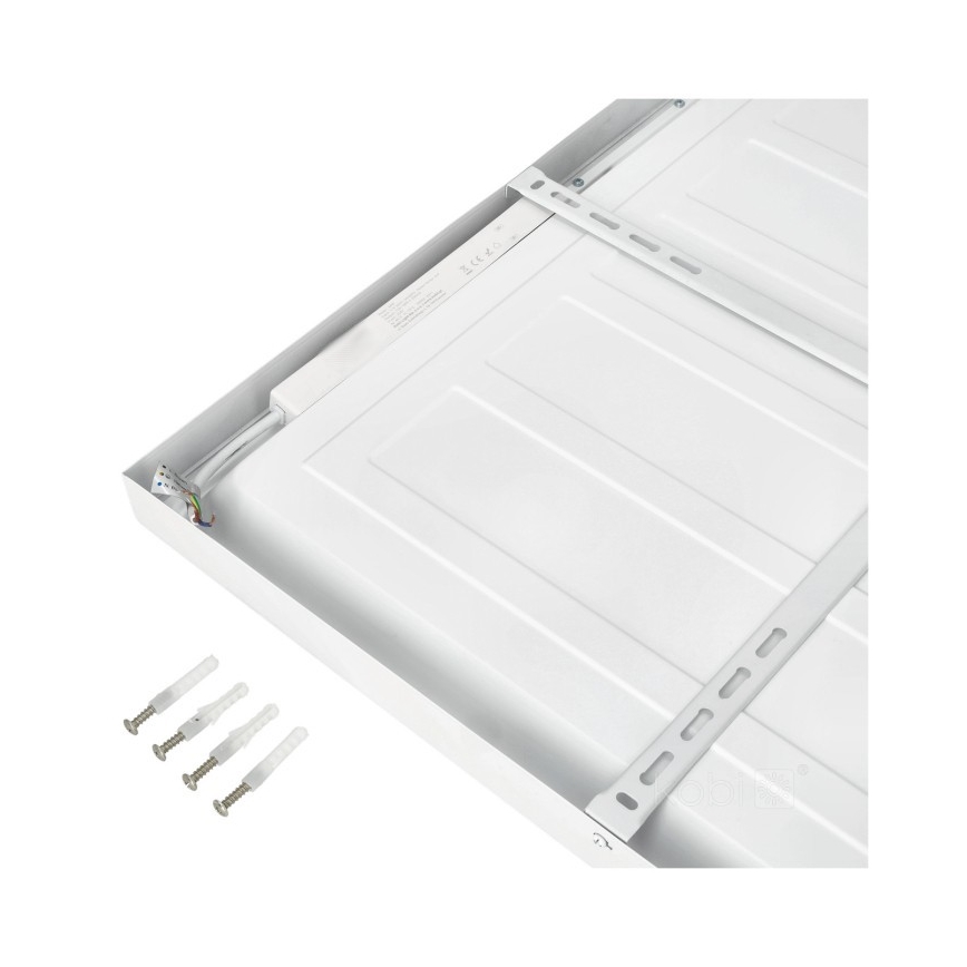 LED Surface-mounted panel BRISBANE LED/36W/230V 4000K 59,5x59,5 cm white