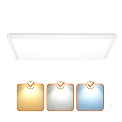 LED Surface-mounted panel NIVERA LED/32W/230V IP54 3000/4000/6000K 29,5x59,5 cm white
